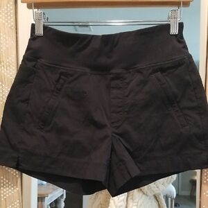 Athleta High Waist Black Women's Shorts